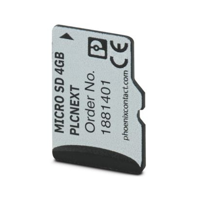 MICRO SD 4GB PLCNEXT - Memoria di programma/configurazione