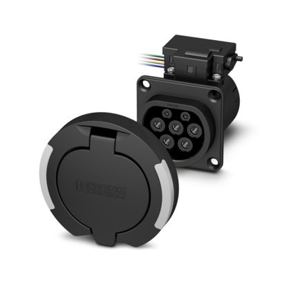 EV-T2M3SO12-4P-R-BL-SET - Presa di ricarica per infrastrutture