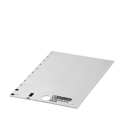 US-EMLP (52,5X15) - Targhetta in plastica
