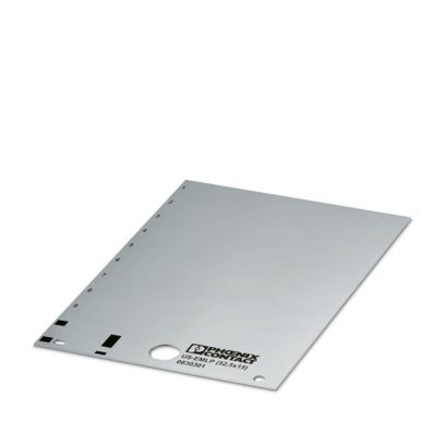 US-EMLP (52,5X15) SR CUS - Targhetta in plastica