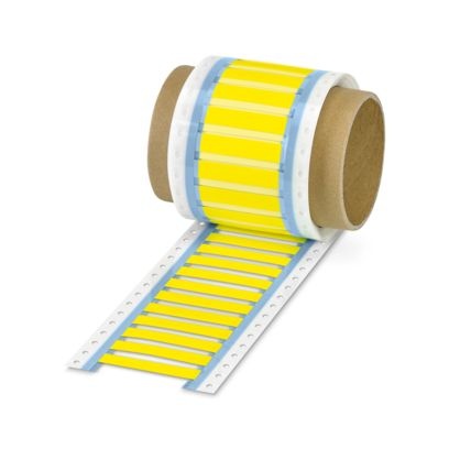 WMS 6,4 (60X10)R YE - Marcatore termorestringente