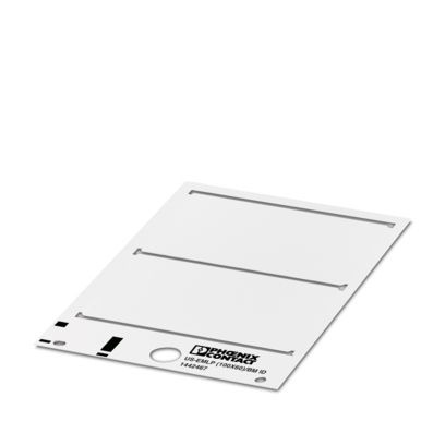 US-EMLP (100X60)/BM ID - Targhetta in plastica