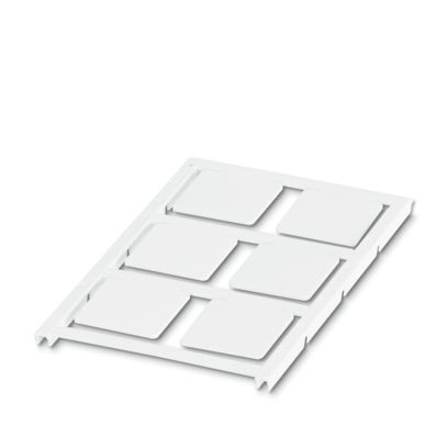 UC-EMLP (27X27) CUS - Targhetta in plastica