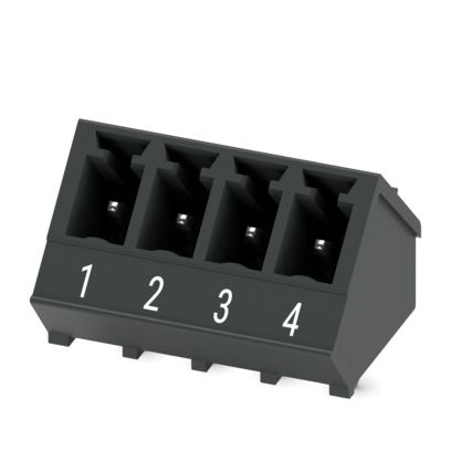 SMC 1,5/ 4-G-3,81 BK BDWH:1-4 - Connettore fisso per circuiti stampati