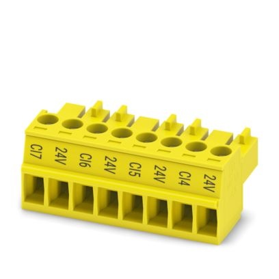 MC 1,5/ 8-ST-3,5 YE3CNBD24VQSO - Connettore per circuito stampato