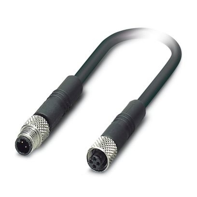 SAC-3P-M5MS/0,2-PUR/M5FS - Cavo per sensore/attuatore