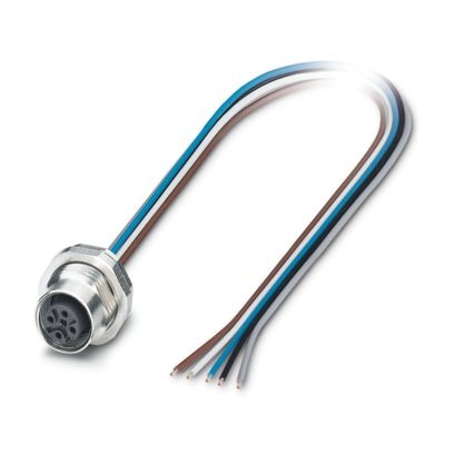 SACC-DSI-M12FS-5CON-PG9/0,5 - Connettore tipo flush