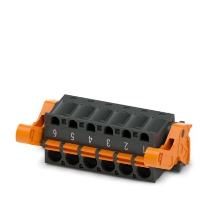 FKC 2,5/ 6-ST-5,08-LR BKAUBNZ5 - Connettore per circuito stampato