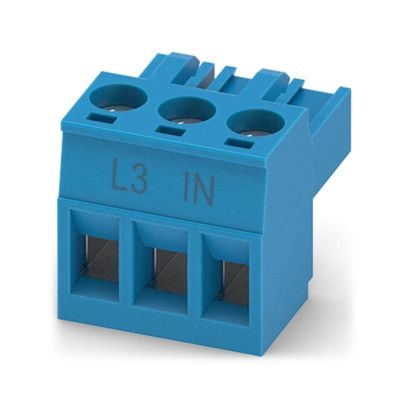 MSTBT 2,5 HC/ 3-STP BU TP:L3 IN - Connettore per circuito stampato