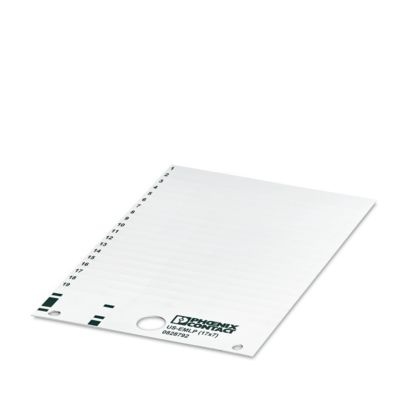 US-EMLP (17X7) - Targhetta in plastica