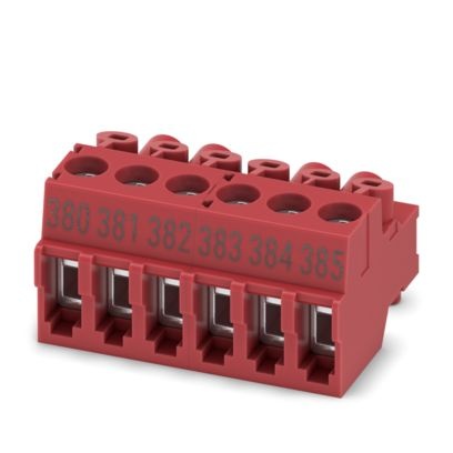 PT 1,5/ 6-PVH-3,5-A RD BD:-385 - Connettore per circuito stampato