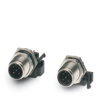 SACC-DSIV-M12MS-5CON-L180 - Connettore a innesto per apparecchiatura a parete posteriore