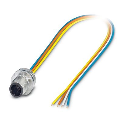SACC-E-MSD-4CON-M16/0,5 SCO - Connettore a innesto per apparecchiatura a parete frontale