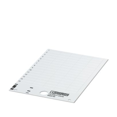US-EMLP (20X9) - Targhetta in plastica