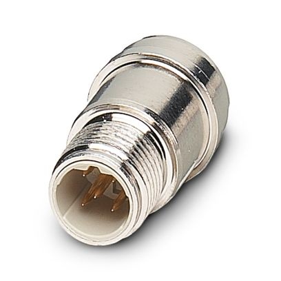 SACC-DSIP-M12MSB-5CON-L180-SI - Connettore a innesto per apparecchiatura parete posteriore