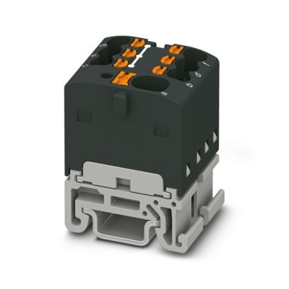 PTFIX 4/6X1,5-NS15A BK - Blocco di distribuzione