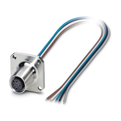 SACC-E-M12FS-5CON-SQ26/ 0,5 - Connettore tipo flush