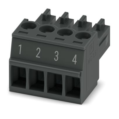 MC 1,5/ 4-ST-3,5 BK BDWH:1-4 - Connettore per circuito stampato