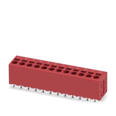 SPT 2,5/12-V-5,0 RD BDWH:1-12 - Morsetto per circuito stampato