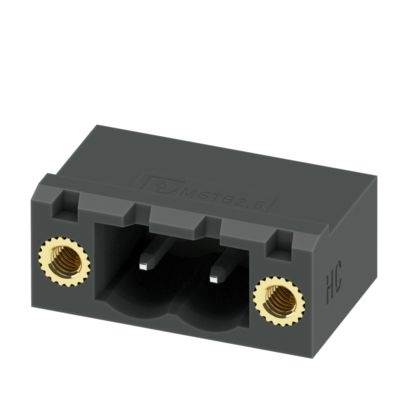 MSTB 2,5 HC/ 2-GF BK - Connettore fisso per circuiti stampati