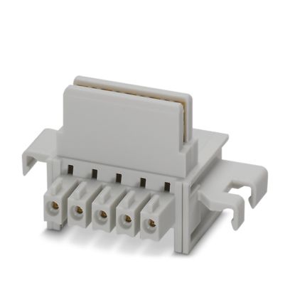 ME 17,5 TBUS 1,5/ 5-ST-3,81 GY - Connettore bus per guida di montaggio