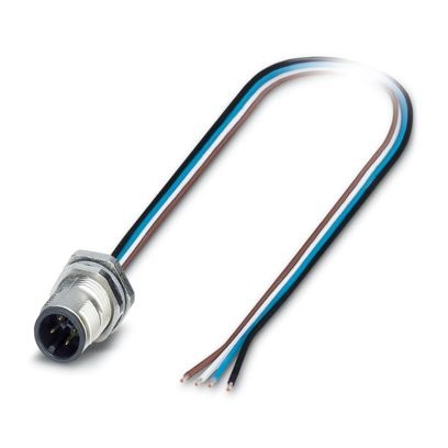 SACC-DSI-MS-4CON-M12/1,0 SCO - Connettore a innesto per apparecchiatura parete posteriore