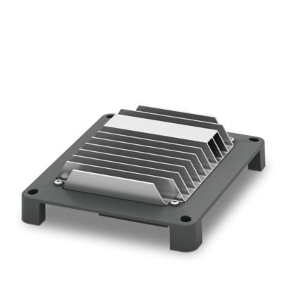 UCS HH-HSAS2 145-125 9005 - Mezza conchiglia del contenitore con dissipatore di calore