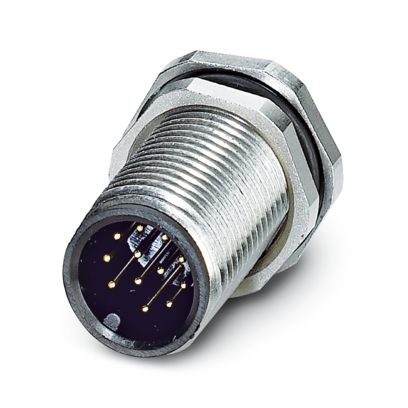 SACC-DSI-M12MS-12CON-M12 - Connettore a innesto per apparecchiatura a parete posteriore