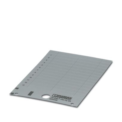US-EMLP (40X10) SR - Targhetta in plastica
