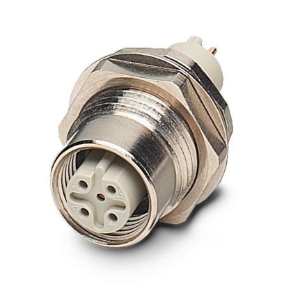 SACC-DSIV-M12FSB-5CON-L180-SI - Connettore a innesto per apparecchiatura parete posteriore