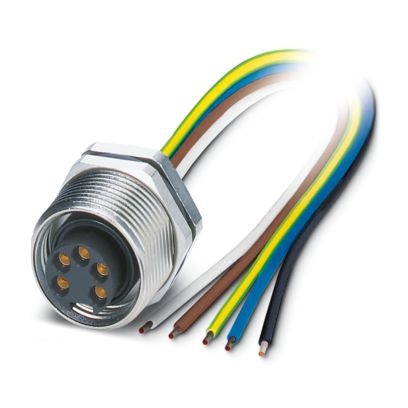 SACC-DSI-MINFS-5CON-M26/1,0 - Connettore a innesto per apparecchiatura a parete posteriore