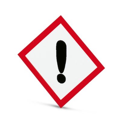 PML-GHS107 (25X25) - Targa per sostanze pericolose