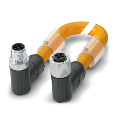 SAC-4P-M12MRS-M12FRS PE SH/.../... - Cavo di alimentazione