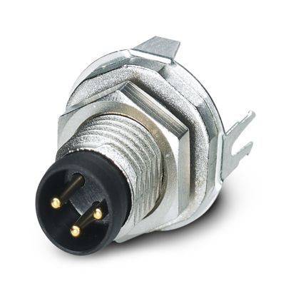 SACC-DSI-M 8MS-3CON-L180 SH - Connettore a innesto per apparecchiatura parete posteriore