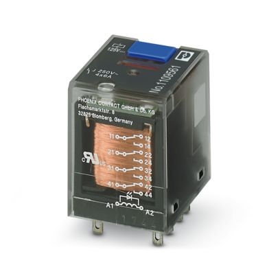 REL-IR-BL/L-125DC/4X21 - Relè singolo