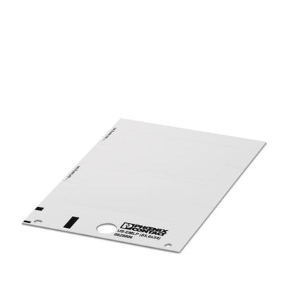 US-EMLP (85,6X54) - Targhetta in plastica