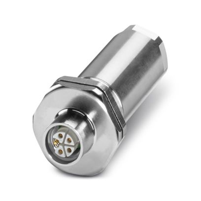 SACC-E-M12FSL-4FEPL-M25-CL - Passaggio a parete
