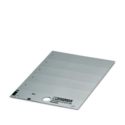 US-EMLP (27X27) SR CUS - Targhetta in plastica