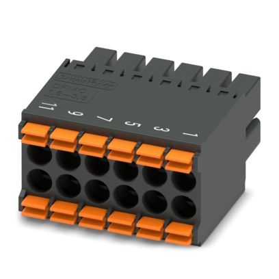 DFMC 1,5/ 6-ST-3,5 BKBDWH-2QSO - Connettore per circuito stampato