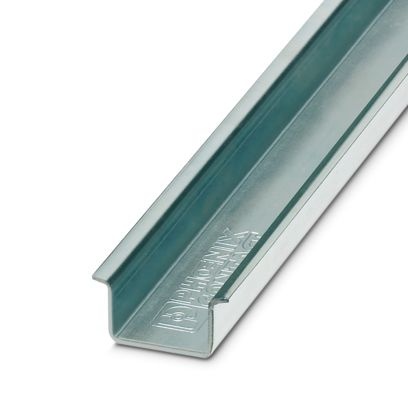 NS 35/15 WH UNPERF 2000MM-VPE 10 - Guida di fissaggio non perforata