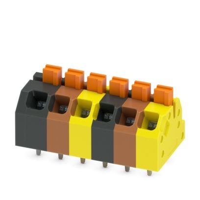 SPTAF 1/ 6-3,5-EL MC:BK,BN,YE - Morsetto per circuito stampato