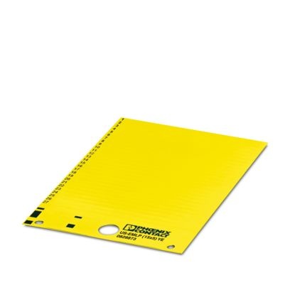 US-EMLP (15X5) YE - Targhetta in plastica