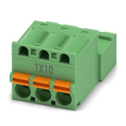 FKIC 2,5 HC/ 3-ST-5,08 BD:1X10 - Connettore per circuito stampato