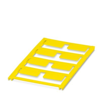 UC-EMLP (27X12,5) YE - Targhetta in plastica