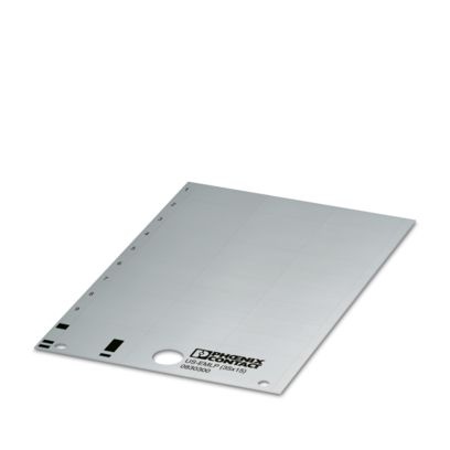 US-EMLP (35X15) SR CUS - Targhetta in plastica