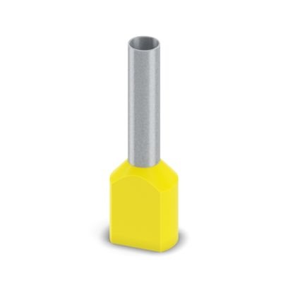 AI-TWIN 2X 6 - 18 YE - Capicorda tubolare doppio