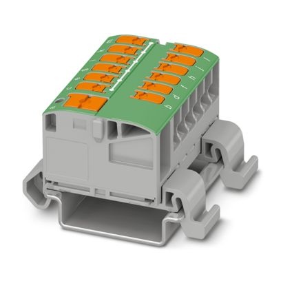 PTVFIX 6/12X2,5-NS35A GN - Blocco di distribuzione