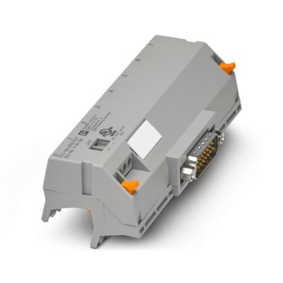 PLC-V8L/D15S/OUT - Connessione del sistema