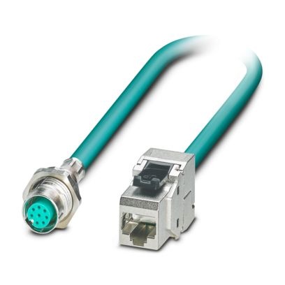 NBC-M12FSBPS-RJ45S-94B/0,12 - Cavo di rete