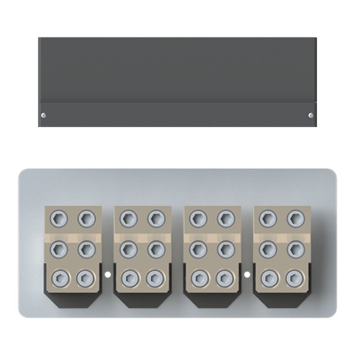 KIT FCCuAl4x240mm2/500kcmil XT7/M F 4pz